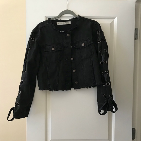 primark cropped denim jacket